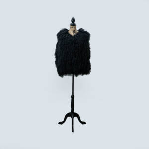 Black Mongolian Vest