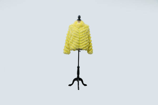 Neon Yellow Fox Reversible Jacket