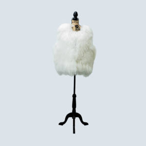 White Mongolian Vest