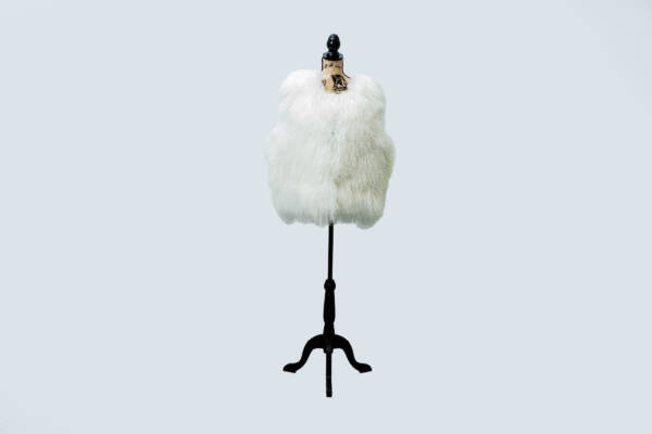 White Mongolian Vest